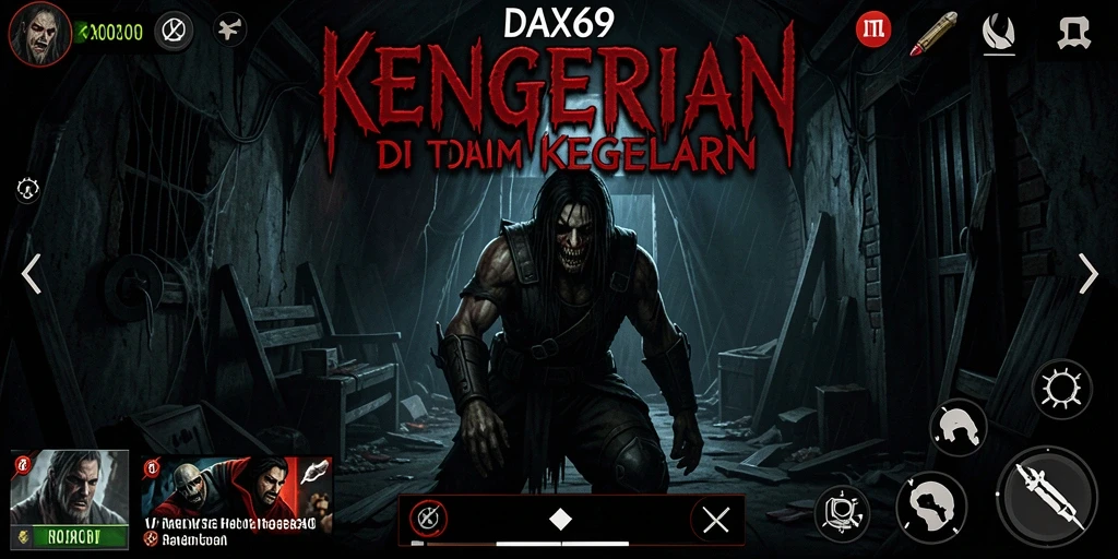 Gameplay menakutkan dengan suasana Horror yang mencekam.