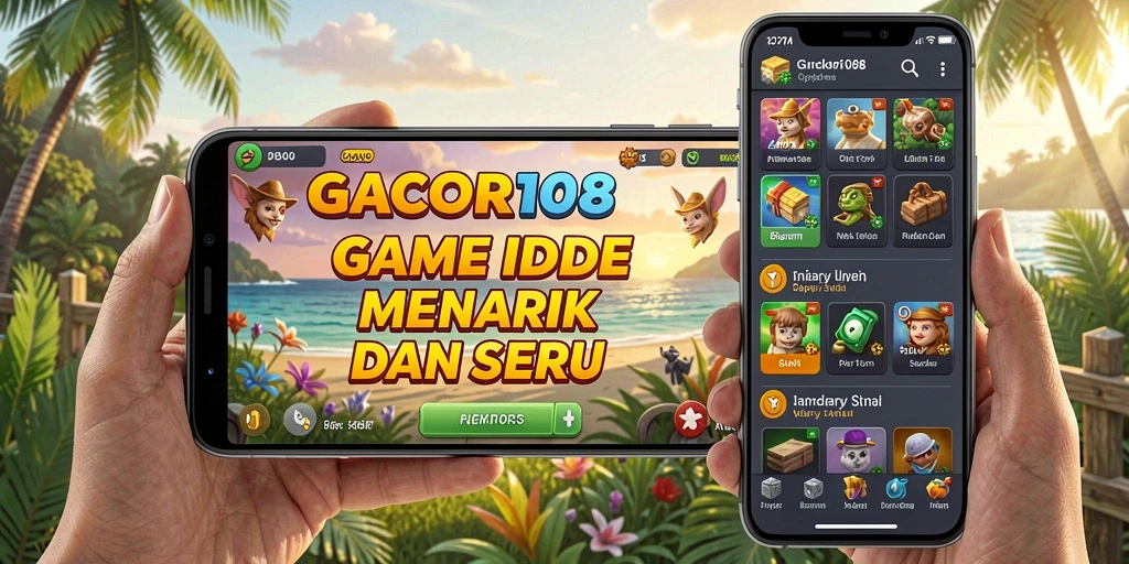 Tangkapan layar GACOR108 menunjukkan karakter dalam aksi gameplay Idle.