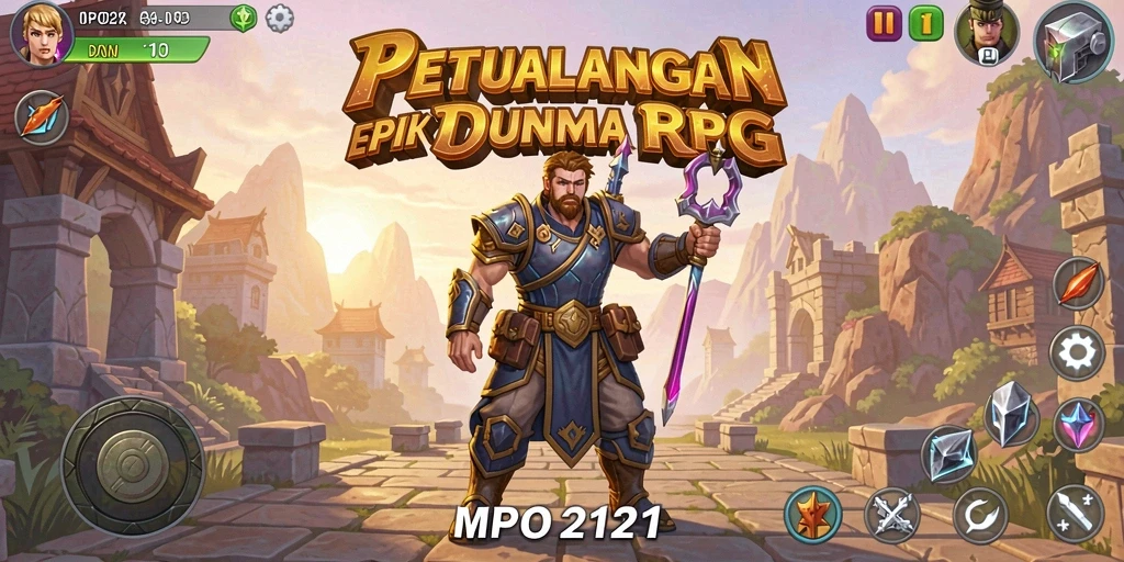 Tangkapan layar menampilkan aksi seru dalam MPO2121.
