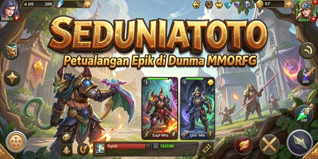 Tampilan gameplay menakjubkan dari SEDUNIATOTO yang penuh aksi.