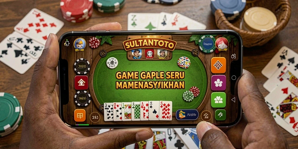 Tampilan gameplay seru SULTANTOTO dengan pemain yang berkompetisi.
