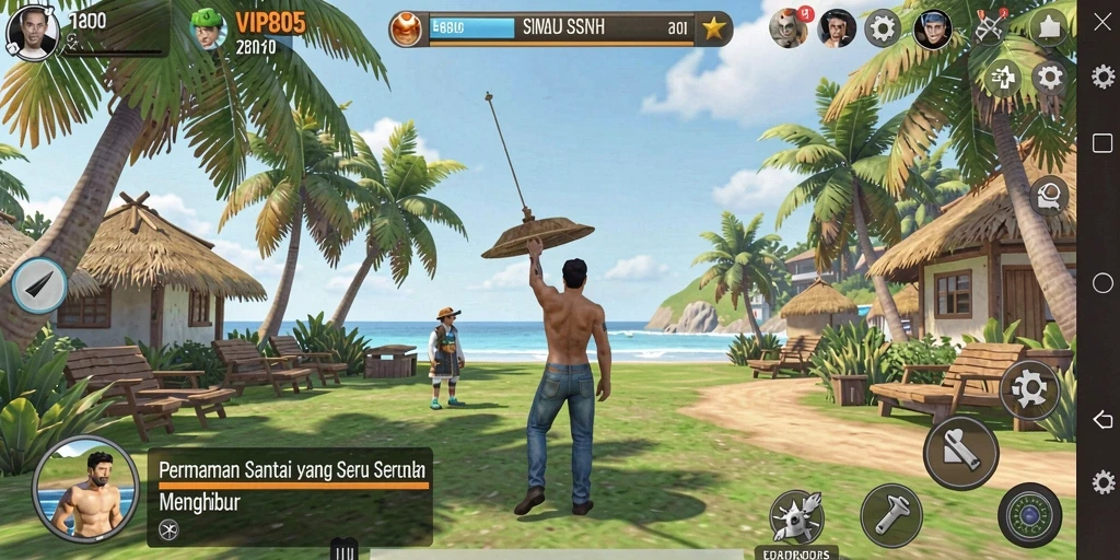 Tampilan gameplay VIP805 yang seru dan interaktif.