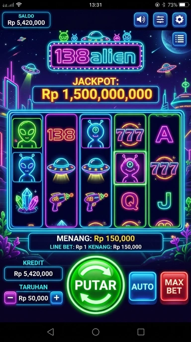 Screenshot kumpulan aplikasi populer di 138alien.